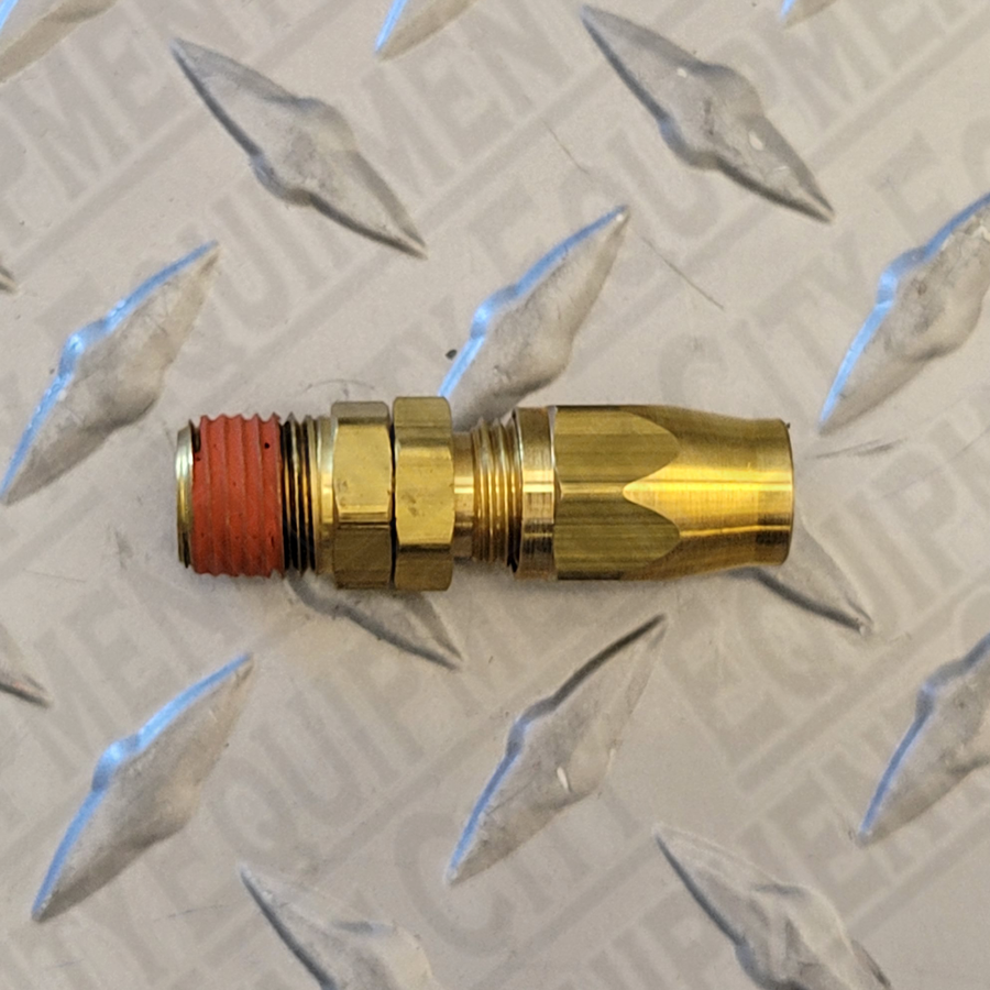 Coilhouse PSM0404 PU Reusable FTG 1/4" ID x 1/4" MPT Swivel