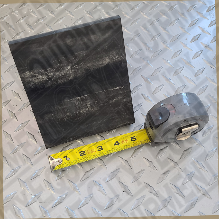 E|Q 22-525-2 ANGLED RUBBER WHEEL CHOCK