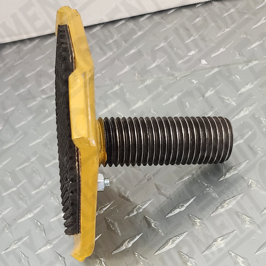 Spin Up Adapter 5 1/2" x 5 1/2" x 1.375 w/ Rubber Pad