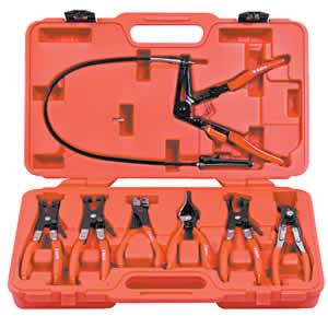 Astro Pneumatic (AP 9406) 7 Piece Hose Clamp Plier Set