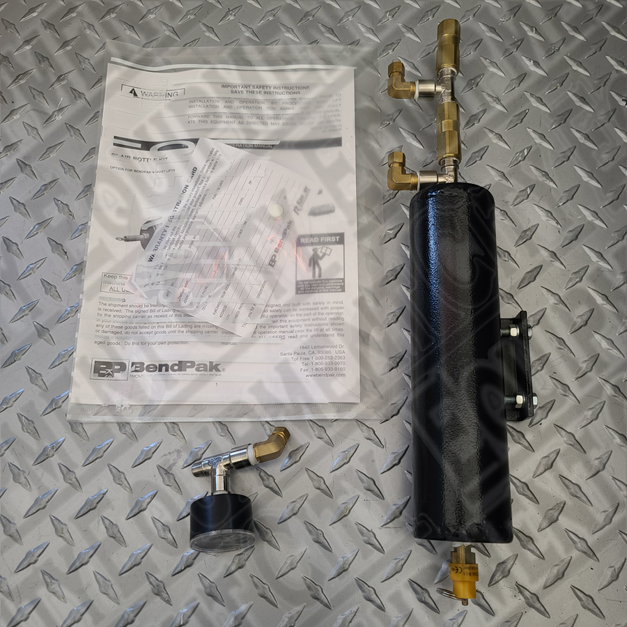 BendPak 9" Air Bottle Kit for 4 Post Lift
