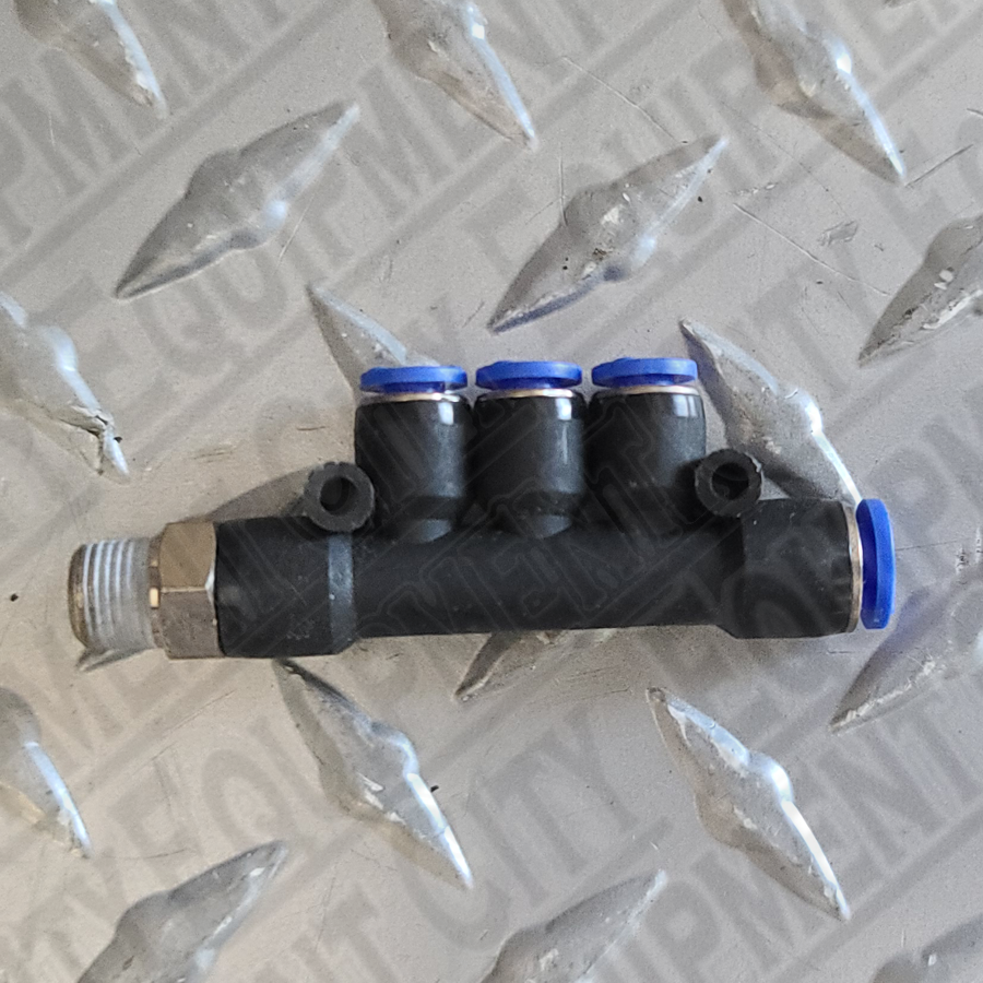 RP6-7351OE -1/8" 5-Way Manifold Valve Connection