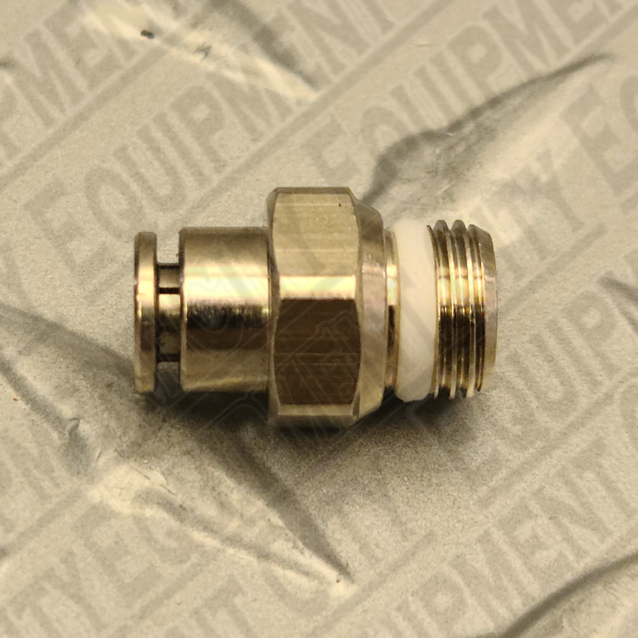 3-00461 Corghi STRAIGHT FITTING 1/8 Male  X 6mm Tubing Female  | Replaces 900441568