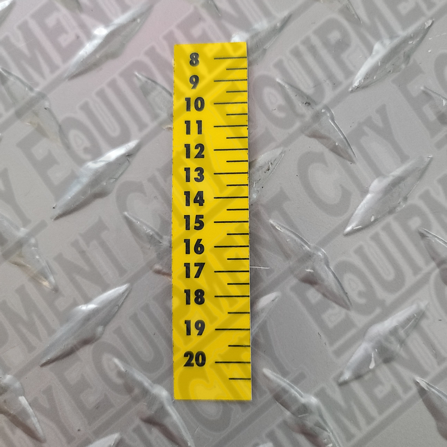443798A  Corghi DATA PLATE