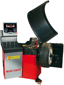 Blue Light Passenger Tire Balancer 110V Standard