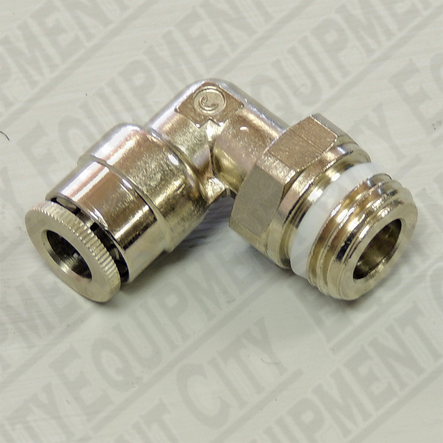 Corghi 3-00051 1/4 Male Swivel Elbow to 6mm Female Tubing Replaces 900441651