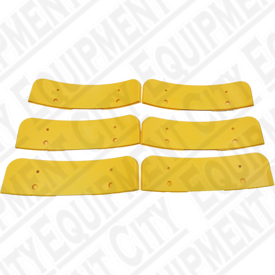 8-11100105  Corghi Yellow Plastic Bead Breaker Cover | 6 ct. | Replaces 801258383