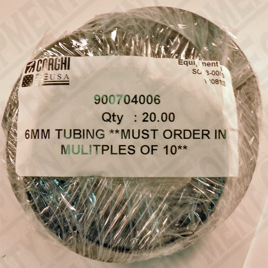 900704006 Corghi 6MM TUBING | 10 Feet