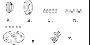 802239637 Corghi SET OF TRUCK WHEELS ADAPTERS