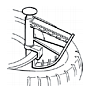 801435685 Corghi BEAD PRESSING TOOL