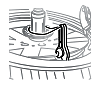 801261910  Corghi PLAST.BEAD PRESS.LEVER W CORD