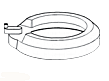 9005-100690  Corghi SPACER RING FOR AM50