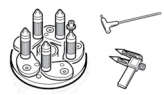 8-11100073  Corghi REV MT KIT WW PLATE  NO HANDLE AM26 AFTE