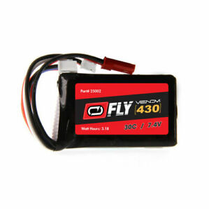 Fly 7.4V 430mAh 30C 2S LiPo, JST, PH