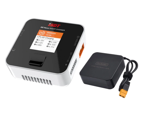 ISDT Q6 Nano Pocket Battery Balance Charger & 12V 5A 60W AC DC Power Supply Bundle Deal