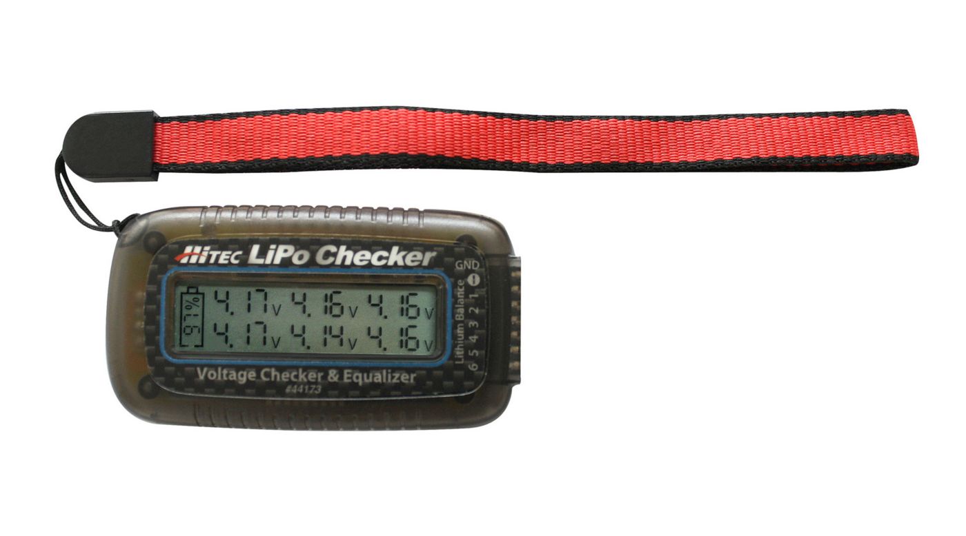 HiTec Lipo Checker | Voltage Checker & Equalizer Item HRC44173