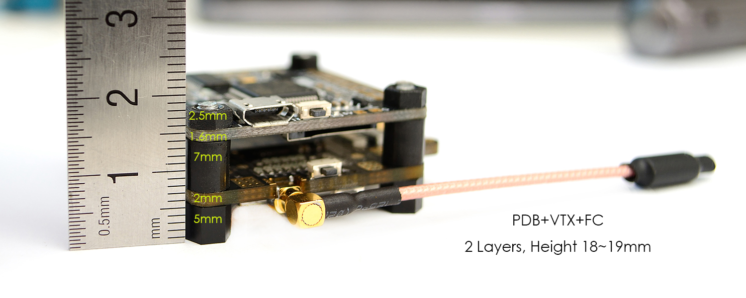 FCHUB-VTX W/5.8G VIDEO TRANSMITTER US Version