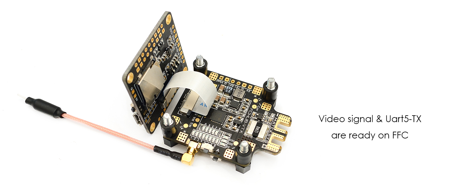 FCHUB-VTX W/5.8G VIDEO TRANSMITTER US Version