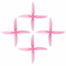 HQ Durable Prop 5X4X4V1S Light Pink (2CW+2CCW)-Poly Carbonate