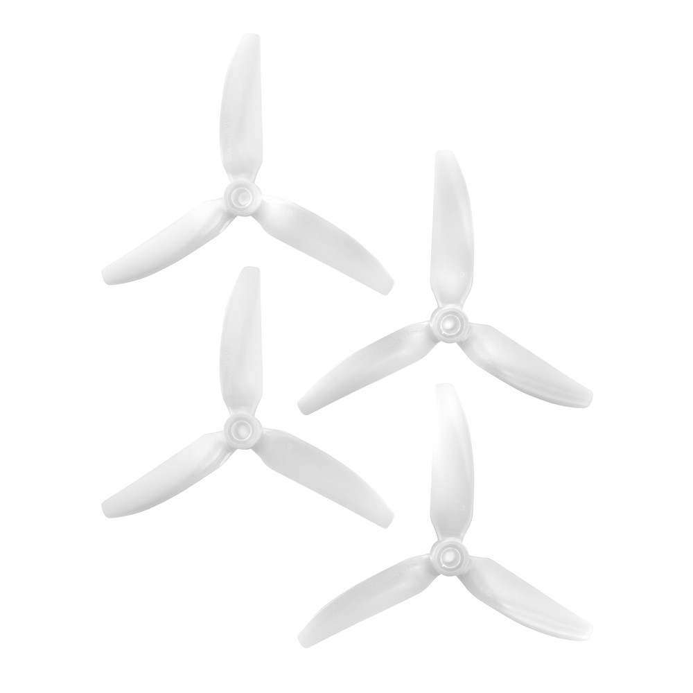 HQProp DP 5x4.3x3 PC V1S Clear Propeller - 3 Blade (2CW+2CCW/Bag)