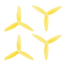 Gemfan 5152-"S" Tri-Blade Prop Yellow