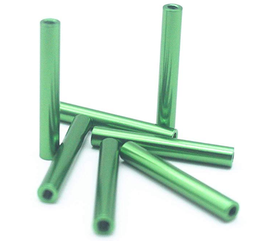 35mm Aluminum Standoffs round rods (Green)