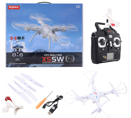 Syma X5SW WIFI FPV 2.4 GHz 4CH 6-Axis RC Quadcopter