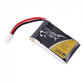 Tattu 25C 1S 3.7 v 600mah Lipo Battery Pack with Molex Plug ( 6pcs) | TA-25C-600-1S1P-6pcs