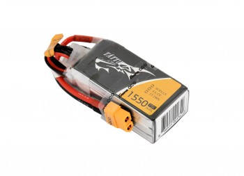 Tattu 1550mAh 11.1V 75C 3S1P Lipo Battery Pack with XT60 Plug | TA-75C-1550-3S1P-XT60
