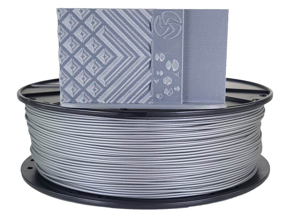 3D Fuel Pro PLA - Simply Silver 1.75mm 1kg roll