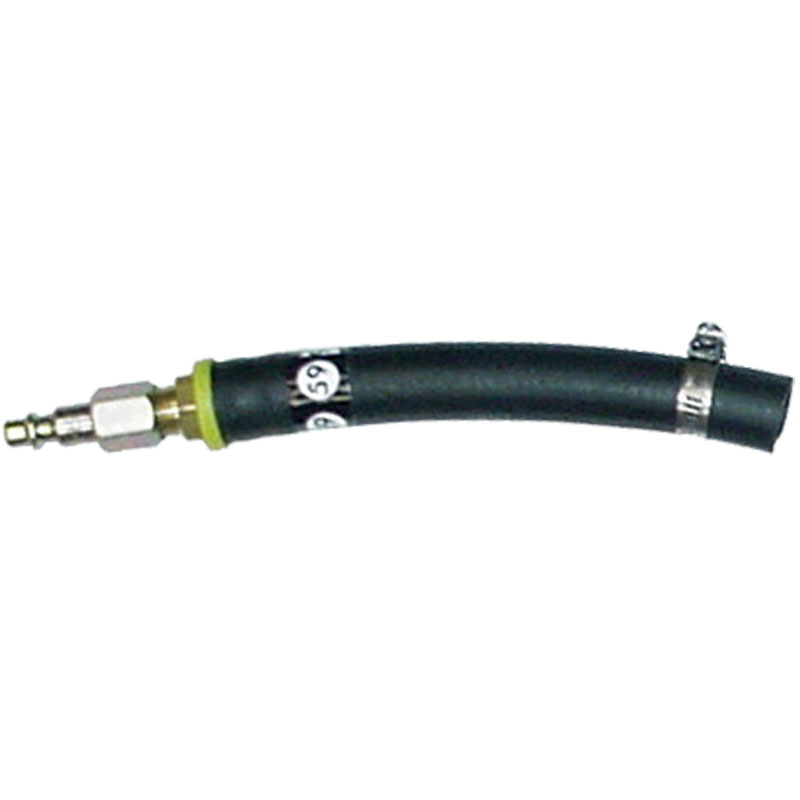 Flo-Dynamics 941809 1/2" DIA. BLUE OPEN END HOSE W/CLAMP [FEMALE] (IMPORT)