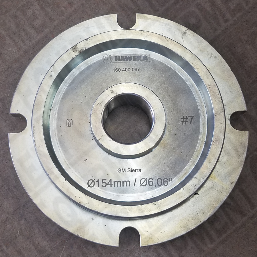 Haweka 160-400-067 Hub Pilot Disc 7 40mm