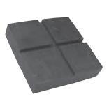 Replacement Rubber Pad KIT for Globe / Ford Smith Lifts  Square  OEM FS-208512  BH-7250-03P-4