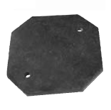 Replacement Rubber Pad for Western Lifts  Hex Shape  S-2001