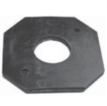 Replacement Rubber Pad for Western Lifts  Hex Shape with Hole  OEM S-2001x  BH-7771-32H