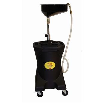 John Dow JDI-27DC 27-Gal. Deluxe Poly Self-Evac Oil Drain