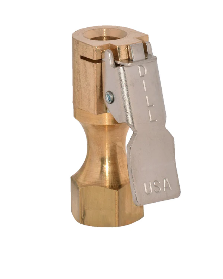 Dill Euro-Chuck- 1/4" FNPT Normally Closed Made in USA