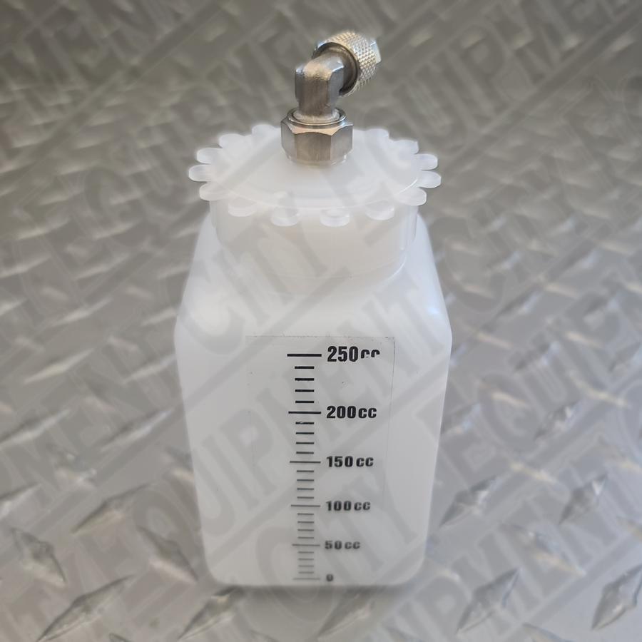 Mastercool 69788-18-U Used Oil Bottle w/Connectors