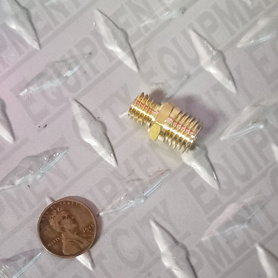 Mastercool 69843-29-01 Commander 4000 R1234YF Adapter Holder 1-2-16 Acme Left Hand Thread Brass