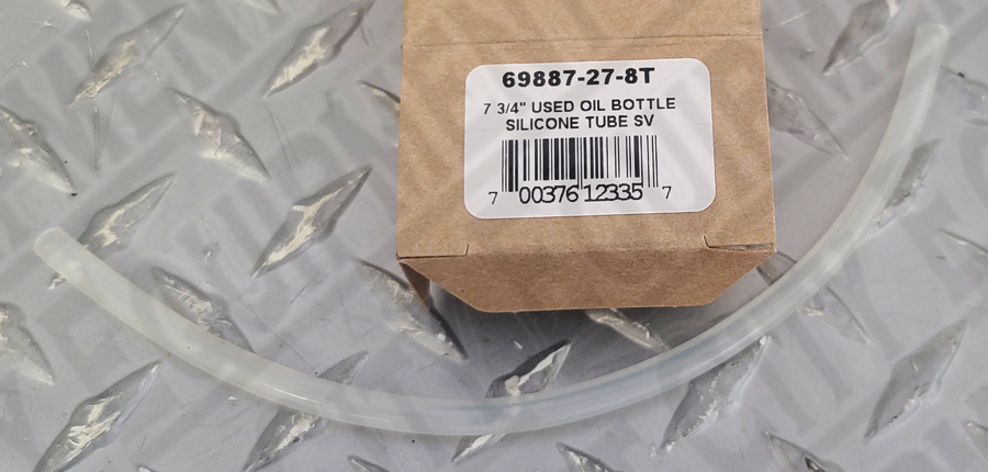 Mastercool 69887-27-8T  7-3/4" Used Oil Bottle Silicone Tube SV