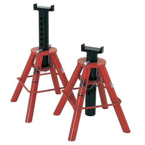 Norco 81210 High Pin Type 10 Ton Capacity Jack Stands