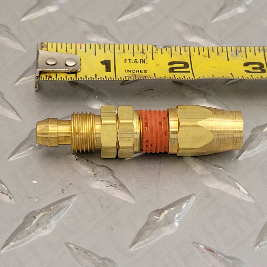 Coilhouse PSM0404 PU Reusable FTG 1/4" ID x 1/4" MPT Swivel