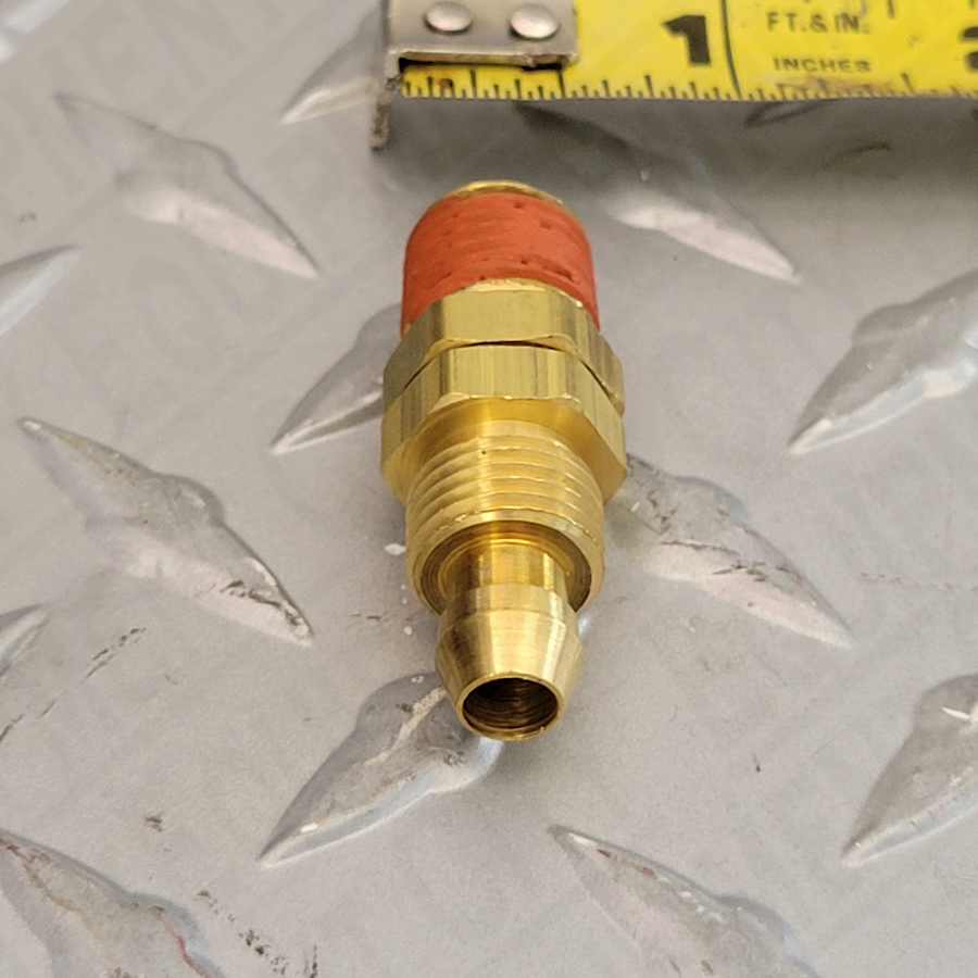 Coilhouse PSM0404 PU Reusable FTG 1/4" ID x 1/4" MPT Swivel