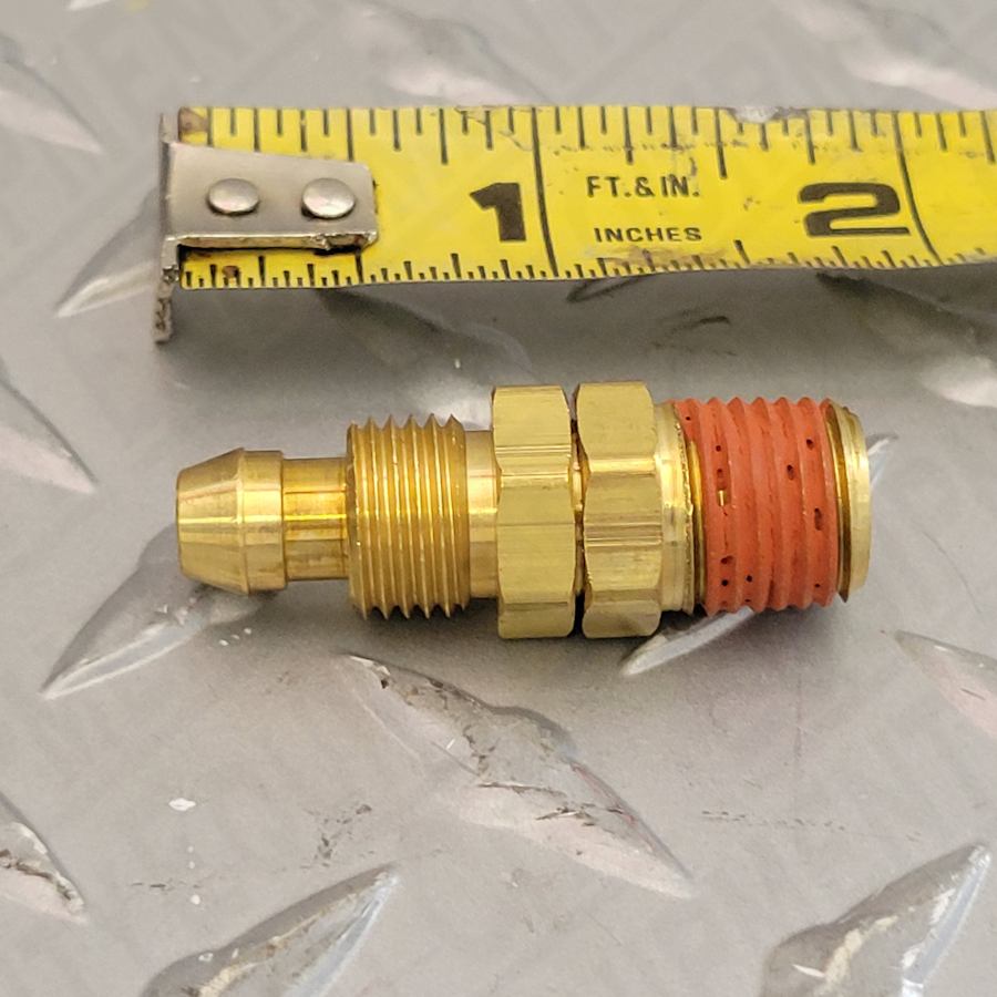 Coilhouse PSM0404 PU Reusable FTG 1/4" ID x 1/4" MPT Swivel