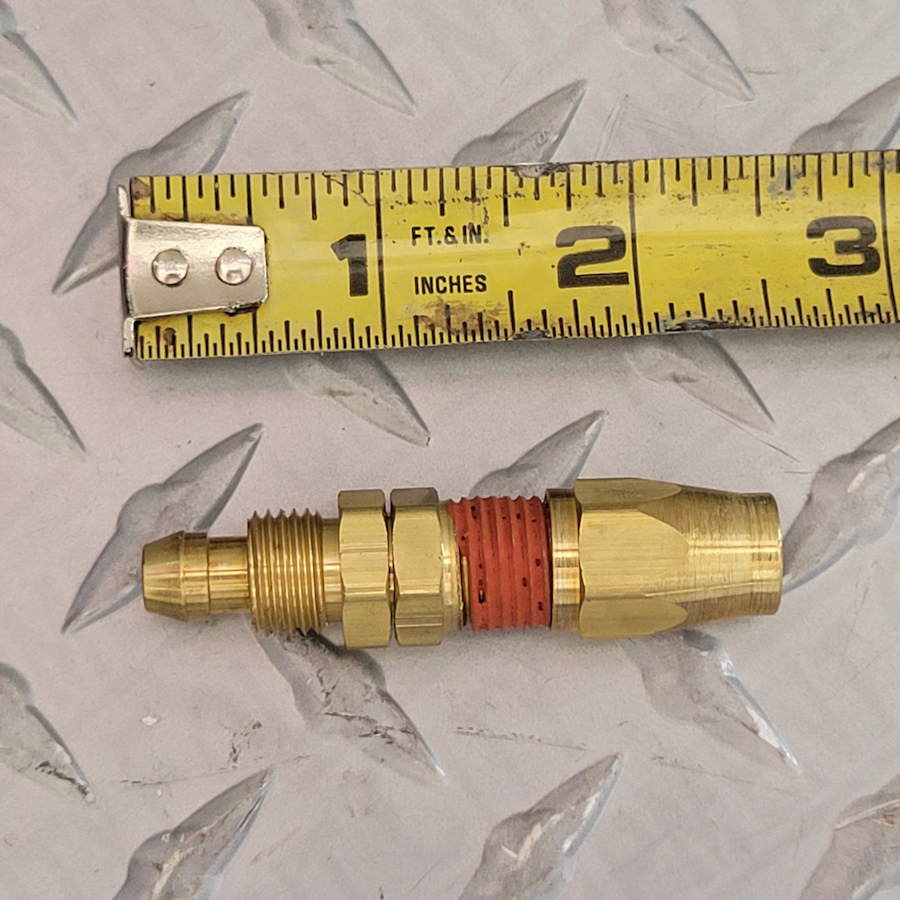 Coilhouse PSM0404 PU Reusable FTG 1/4" ID x 1/4" MPT Swivel