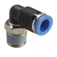 PL 08-02 8mm Tubing x R1/4 Thread Male Elbow Push Connect Fitting 