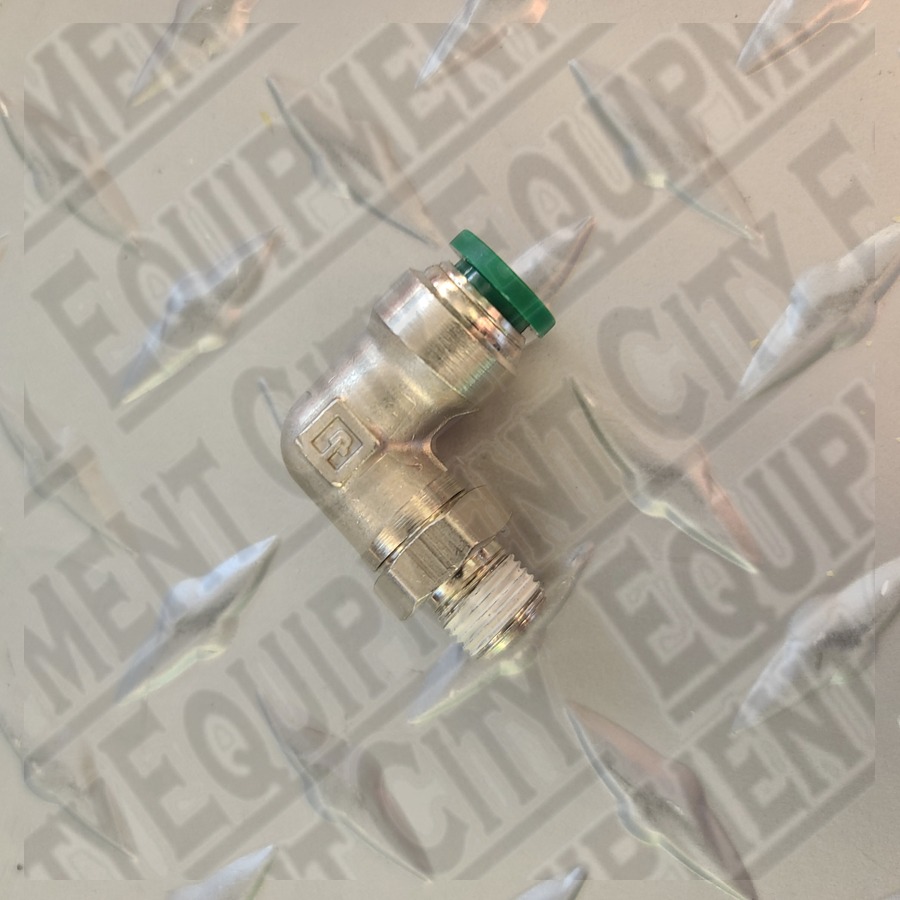 90 Degree Swivel Push Fitting 1/8" NPT x  5/16" Tube