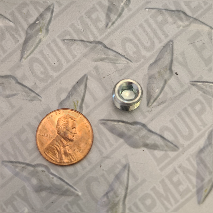 Parker 1/8 HHP-S Pipe Hollow Hex Plug Zinc