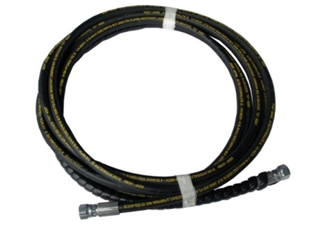 QSP 137-73 RL Hydraulic Hose | Long Hose Large Fitting | Control to Ram 18'