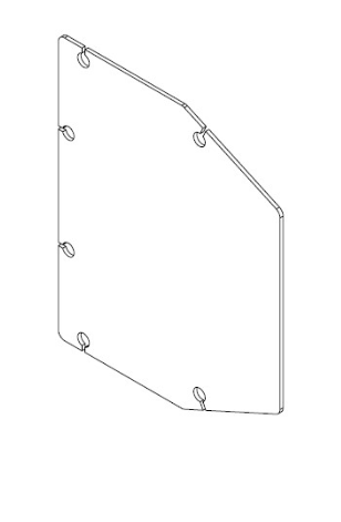 QSP 52-VT12 Forward VT12-1102 Shim Plate Q235A